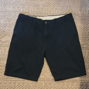 Volcom Men's Navy Flat Front Shorts